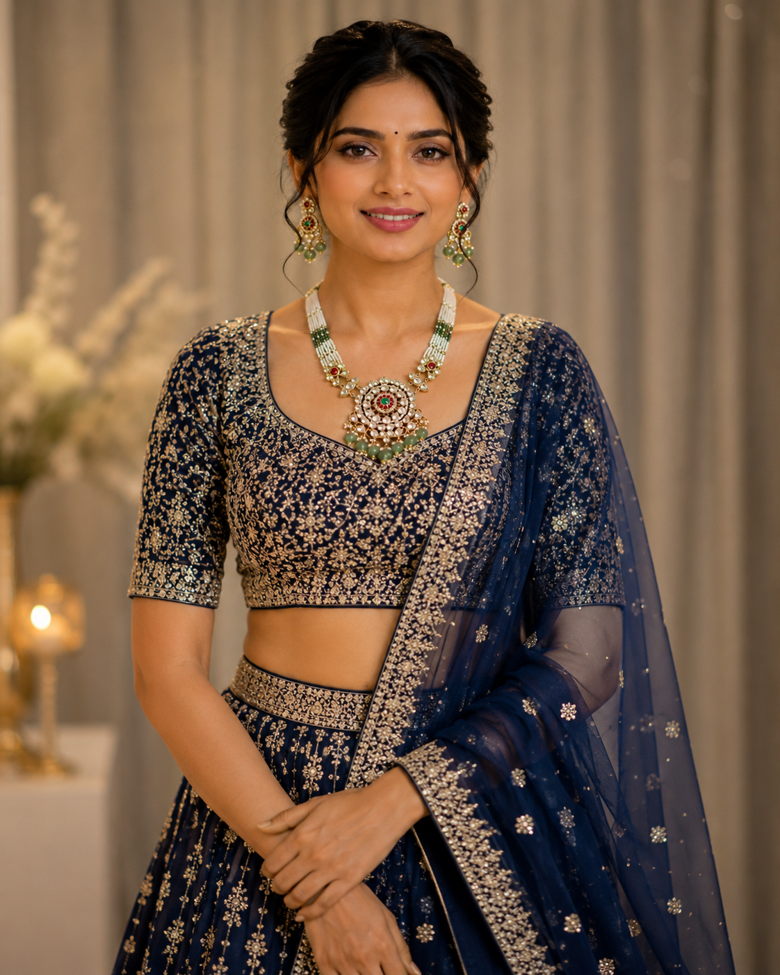 Sovereign Gold Collar Set Gallery View